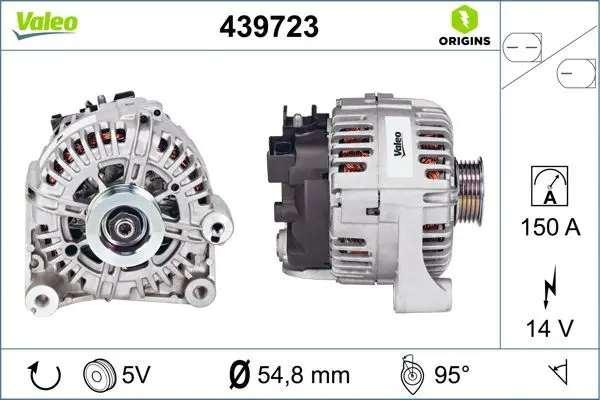 Handler.Part Alternator Valeo 439723 1