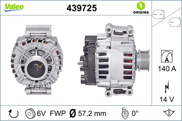 Handler.Part Alternator Valeo 439725 1