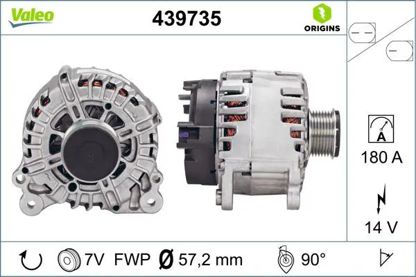 Handler.Part Alternator Valeo 439735 1