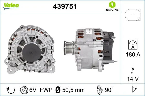 Handler.Part Alternator Valeo 439751 1