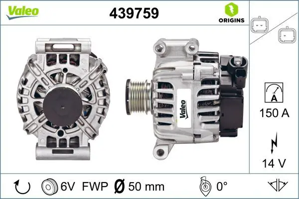 Handler.Part Alternator Valeo 439759 1