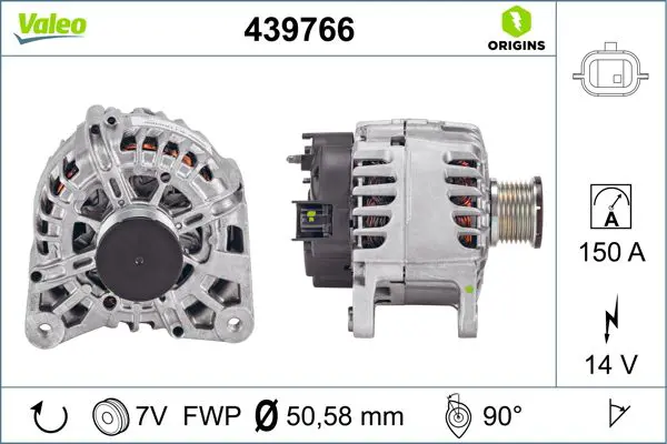 Handler.Part Alternator Valeo 439766 1