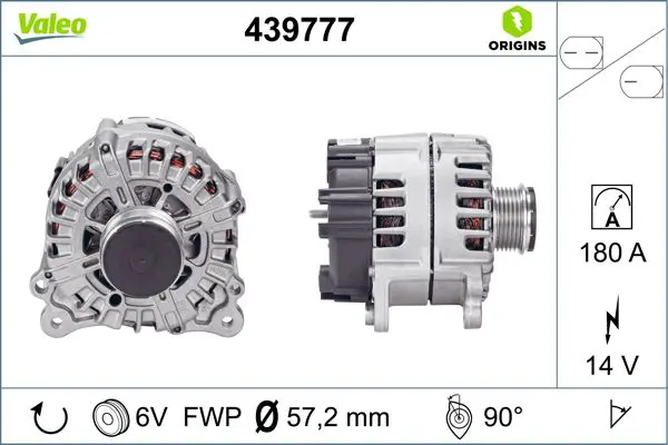 Handler.Part Alternator Valeo 439777 1