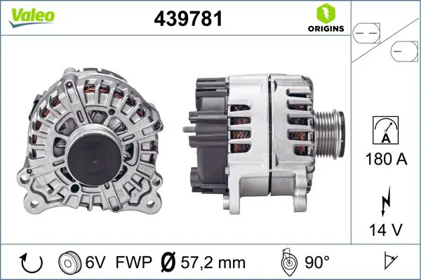 Handler.Part Alternator Valeo 439781 1