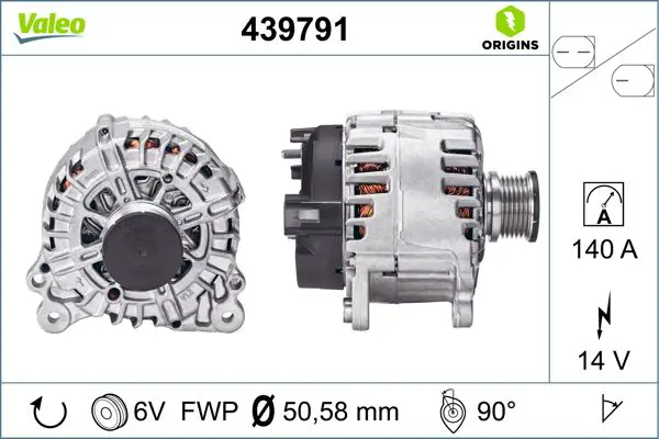 Handler.Part Alternator Valeo 439791 1