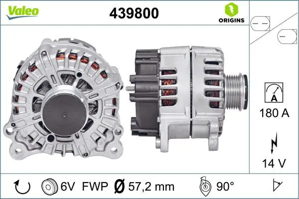 Handler.Part Alternator Valeo 439800 1