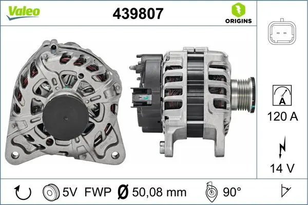 Handler.Part Alternator Valeo 439807 1