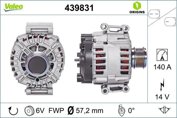 Handler.Part Alternator Valeo 439831 1