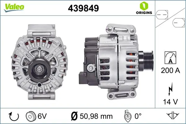 Handler.Part Alternator Valeo 439849 1