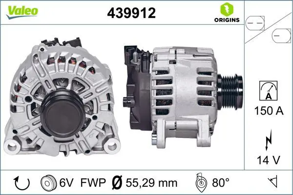 Handler.Part Alternator Valeo 439912 1