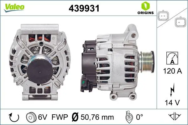 Handler.Part Alternator Valeo 439931 1