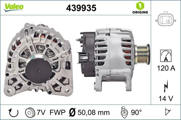 Handler.Part Alternator Valeo 439935 1