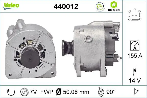 Handler.Part Alternator Valeo 440012 1