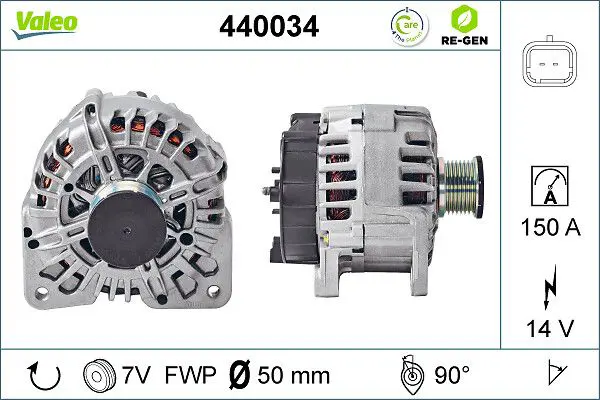 Handler.Part Alternator Valeo 440034 1