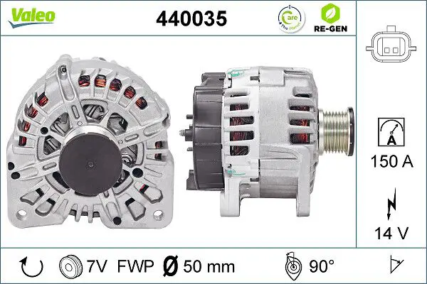 Handler.Part Alternator Valeo 440035 1