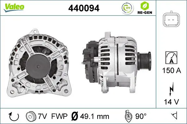 Handler.Part Alternator Valeo 440094 1