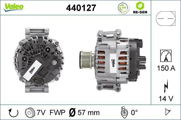 Handler.Part Alternator Valeo 440127 1