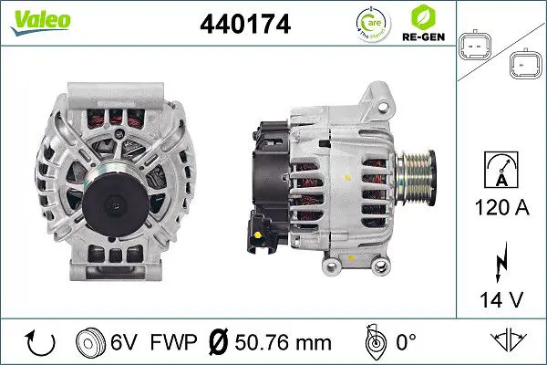 Handler.Part Alternator Valeo 440174 1