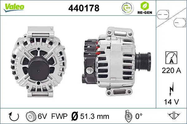 Handler.Part Alternator Valeo 440178 1