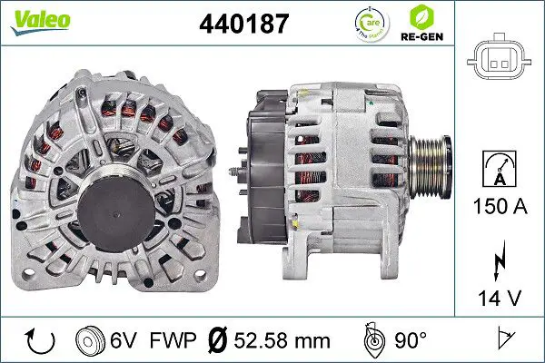 Handler.Part Alternator Valeo 440187 1