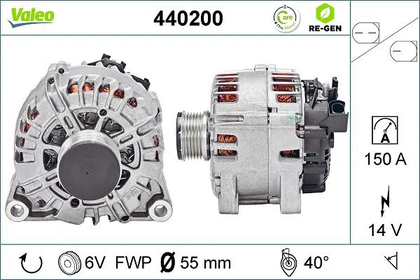 Handler.Part Alternator Valeo 440200 1