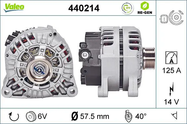 Handler.Part Alternator Valeo 440214 1