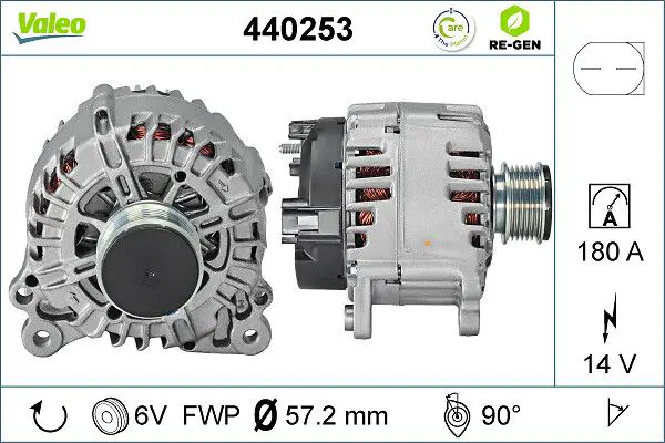 Handler.Part Alternator Valeo 440253 1