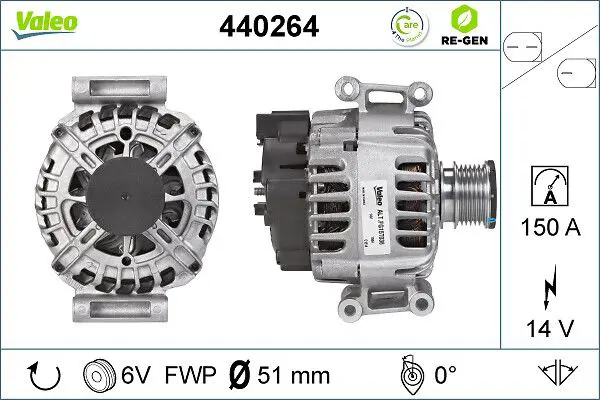 Handler.Part Alternator Valeo 440264 1