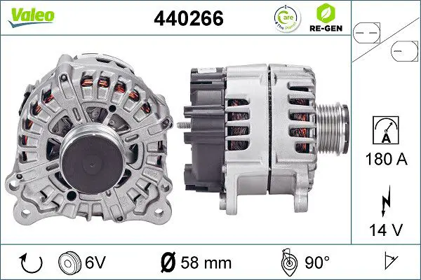 Handler.Part Alternator Valeo 440266 1