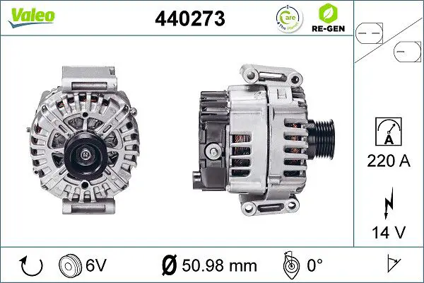 Handler.Part Alternator Valeo 440273 1