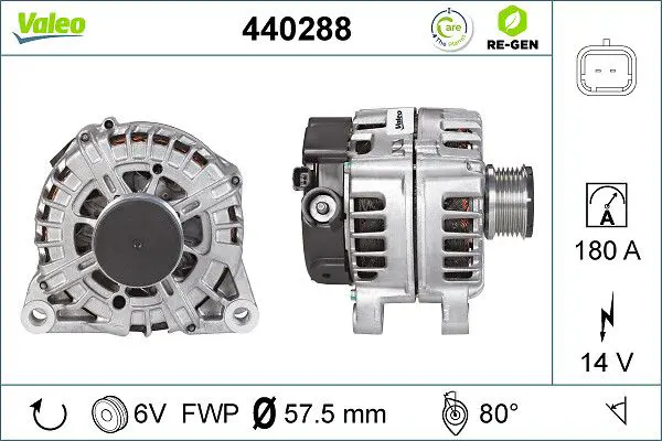 Handler.Part Alternator Valeo 440288 1