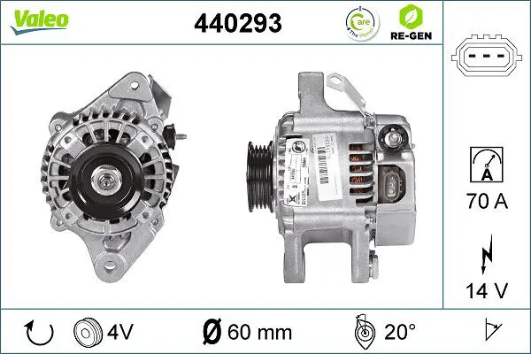 Handler.Part Alternator Valeo 440293 1