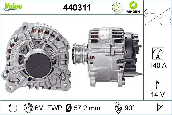 Handler.Part Alternator Valeo 440311 1