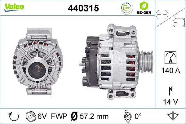 Handler.Part Alternator Valeo 440315 1