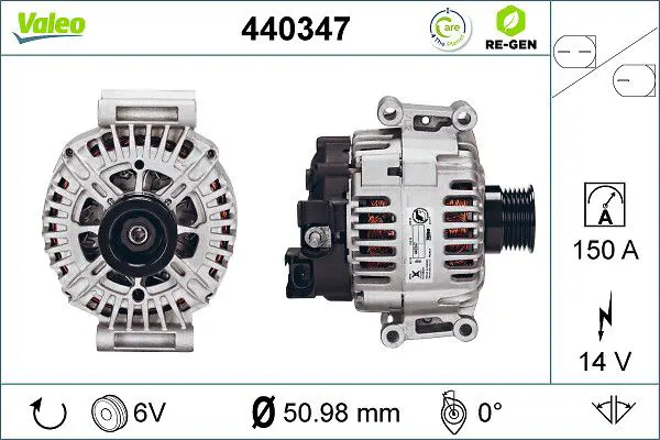 Handler.Part Alternator Valeo 440347 1