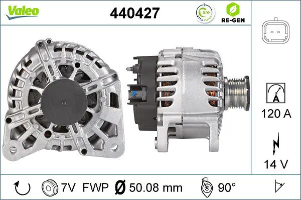 Handler.Part Alternator Valeo 440427 1