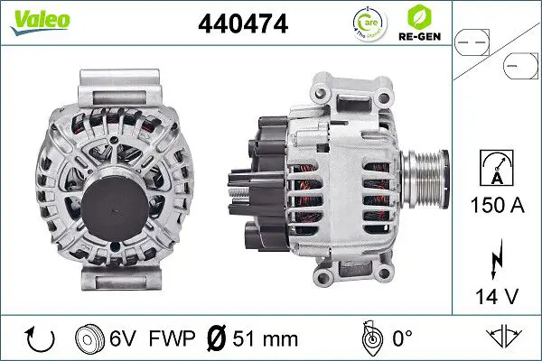 Handler.Part Alternator Valeo 440474 1