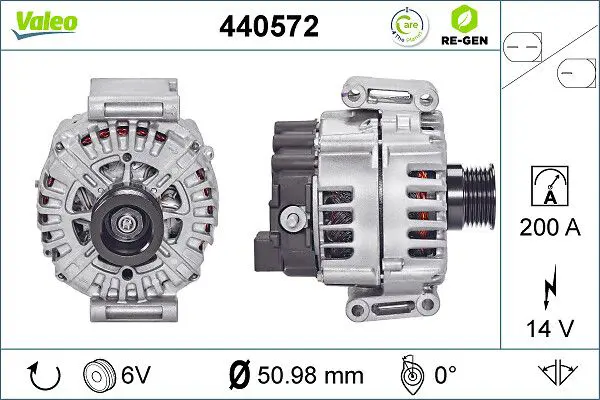 Handler.Part Alternator Valeo 440572 1