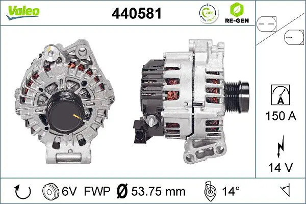 Handler.Part Alternator Valeo 440581 1