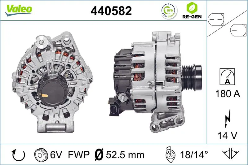 Handler.Part Alternator Valeo 440582 1