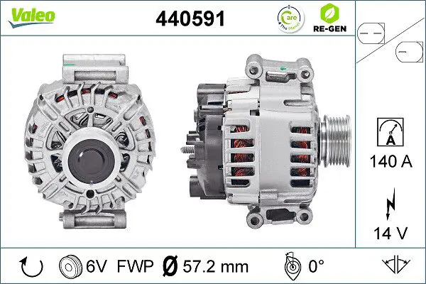 Handler.Part Alternator Valeo 440591 1