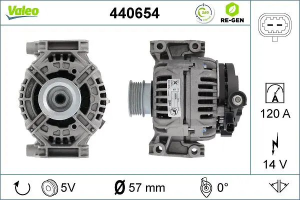 Handler.Part Alternator Valeo 440654 1