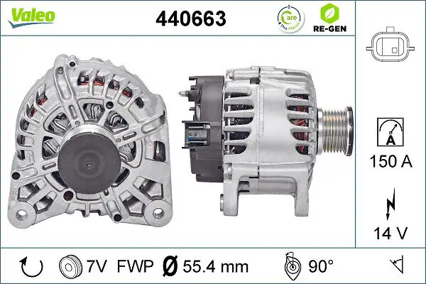 Handler.Part Alternator Valeo 440663 1