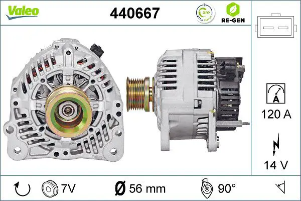 Handler.Part Alternator Valeo 440667 1