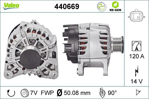 Handler.Part Alternator Valeo 440669 1