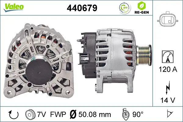 Handler.Part Alternator Valeo 440679 1