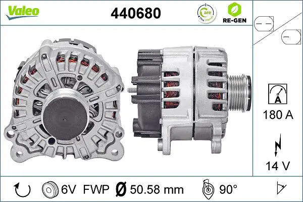 Handler.Part Alternator Valeo 440680 1