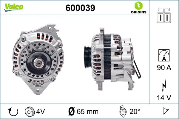 Handler.Part Alternator Valeo 600039 1