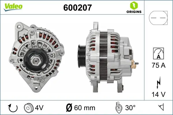 Handler.Part Alternator Valeo 600207 1