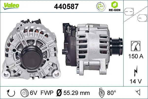 Handler.Part Alternator Valeo 440587 1